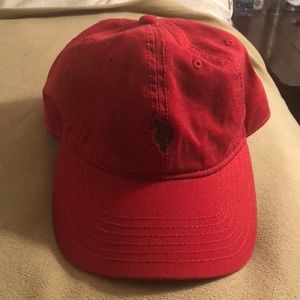Red Polo Adjustable Hat